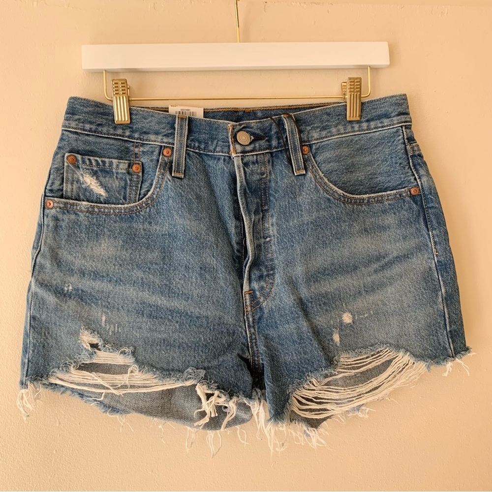 Levi's Premium 501 Original High Rise Shorts